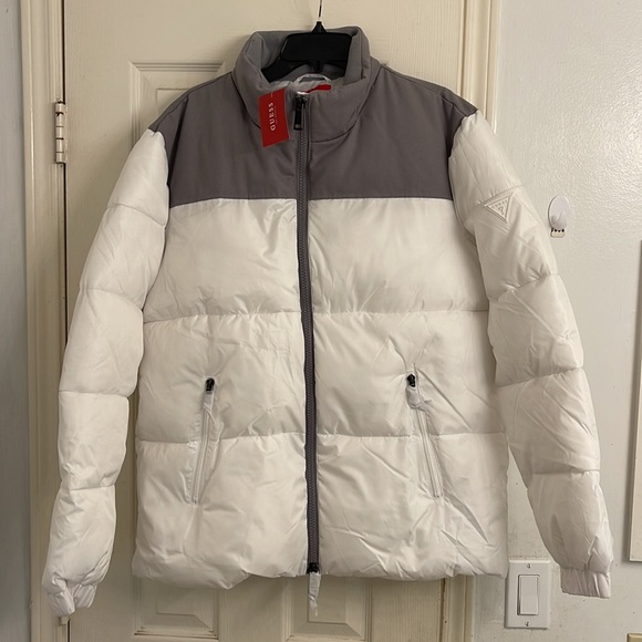 Guess Mens Puffer Jacket - Picture 5 of 9